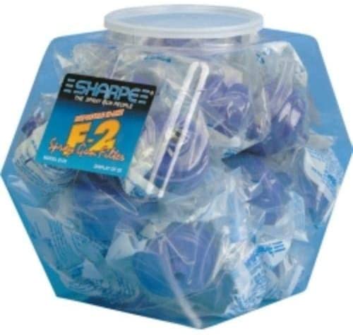 Sharpe Manufacturing SHA8125 Disposable In-Line Air Filter (Jar of 25)