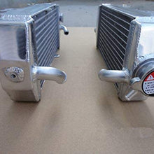 Y kit hoses & Aluminum radiator for KTM 400 450 525 SX/MXC/EXC 2003-2007 (orange)