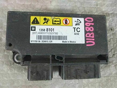 REUSED PARTS Bag Control Module Fits 13-15 Camaro Regal Sonic 13588101