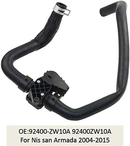 NEWZQ Heat Hose Assembly Inlet for Nis san Armada 5.6L V8 2004-2015 92400-ZW10A 92400ZW10A