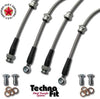 Techna-Fit Brake Line Kit Mazda 1988-92 MX-6/626/PROBE W/REAR DISC 4 lines - MA-1200SM