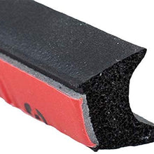 Steele Rubber Products - RV 1/2" Peel N Stick Compartment and Door Seal - Sold and Priced per Foot - 70-0331-272