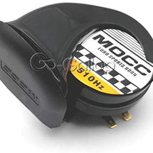 REFIT DC 12V 510Hz Black Motorcycle Horn for Honda Shadow Spirit Aero Ace VT750 VT1100 VTX 1300/Yamaha V-Star XVS 650 1100 Custom