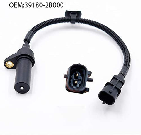 JCCGLOBAL Crankshaft Position Sensor Compatible with Kia K3 Hyundai Accent Tucson Veloster ELANTRA I20 I30 I40 IX20 IX35 06-13