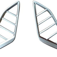HIGH FLYING Interior Accessories Dashboard Air Vent Cover Trim Decor Matte ABS 2pcs for Mazda 3 M3 Axela 2014 2015 2016 2017