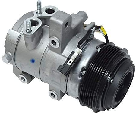 A/C Compressor - Compatible with 2011-2013 Ford F-150 5.0L V8 VIN F MFI Electronic Naturally Aspirated DOHC FLEX