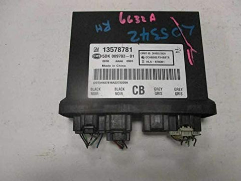 REUSED PARTS Theft-Locking Keyless Entry Opt Ath Fits 12-14 SRX 13578781