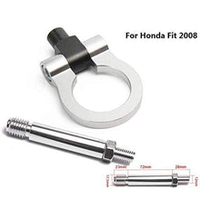 Epman Jdm Model Car Auto Trailer Hook Ring Eye Tow Towing Front Rear Aluminum for Honda FIT 08 TR-RTHLPH004 (Green)