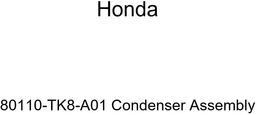 Genuine Honda 80110-TK8-A01 Condenser Assembly
