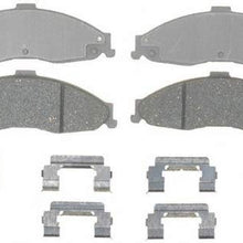ACDelco 14D749CH Advantage Ceramic Front Disc Brake Pad Set with Hardware