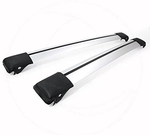 LT Sport Custom Fit 1998-2005 Mercedes-Benz ML Raised Rail Rooftop Rack Cross Bars Cargo Carrier
