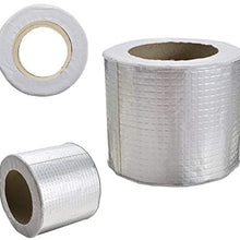 HARIKA 5m Aluminum Foil Butyl Rubber Tape Adhesive High Temperature Resistance Waterproof For Roof Pipe Repair Stop Leak Sticker