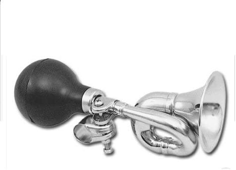 Chrome Retro Old School Bulb Horn for Motorcycle/Bicycle