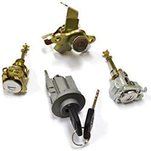 PT Auto Warehouse LS-23 - Ignition, Door, Trunk Lock Cylinders with Keys Set