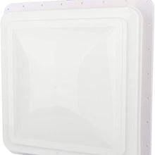 ZENITHIKE RV-White-Pwr Replacement RV Roof Vent Cover Camper Motorhome Trailer Ventline VK100M White 14 x 14 1 pack Roof Vent Lid
