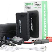 Interstate Batteries Charge and Go 12V Lithium Portable Jump Starter and Battery Charger - 1000A - 8.0L (PWR7020)
