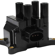 AIP Electronics Premium Ignition Coil Pack Compatible Replacement For 1999-2004 Ford Mazda Contour Escape Focus Tribute 2.0L Oem Fit C474