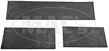 MACs Auto Parts 60-42811 Side Radiator Air Deflector Seals - 351 V8 With A/C -