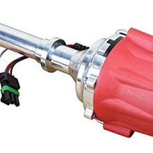 Dragon Fire High Performance Race Series Pro Billet Ready-to-Run Electronic Ignition Distributor Compatible Replacement For Chevy Chevrolet 327 350 400 427 454 SBC BBC Engines Oem Fit D83606-DF