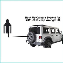 EchoMaster Backup Camera Kit Compatible with Wrangler JK for All Touchscreen Factory MI-GIG RADIOS ONLY