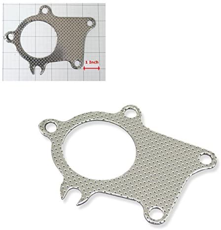 UrMarketOutlet Graphite Aluminum Gasket for T3-T4 B/D-Series 5-Bolts Downpipe/Turbocha