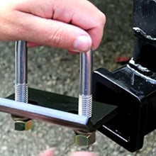 Hitch Tightener for 1.25" and 2" Trailer Hitches Stainless Steel Hitch Tightener Anti Rattle Hitch Stabilizer U Clamps 2 Inch Hitch Stabilizer Rust-Free Heavy Duty Lock Down Easy Installation