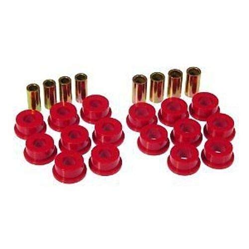 84-96 Chevy C4 Corvette Rear Control Arm Bushing Insert Kit Red