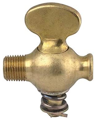MACs Auto Parts 28-24553 Model A Radiator Petcock - Original Design - Brass - Excellent Reproduction