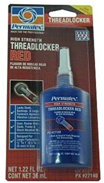 Red 36 mL. High Strength Threadlocker