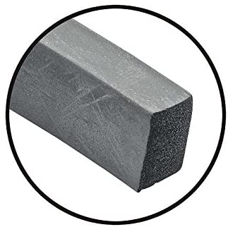 MACs Auto Parts 49-19663 Radiator Air Deflector To Top Of Radiator Seal - Rubber - Only