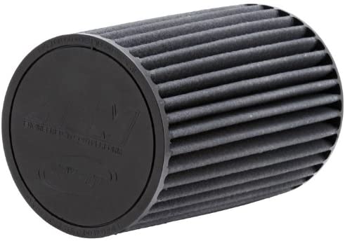 AEM 21-2069BF Universal DryFlow Clamp-On Air Filter: Round Tapered; 4.5 in (114 mm) Flange ID; 9.063 in (230 mm) Height; 6 in (152 mm) Base; 5.125 in (130 mm) Top