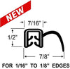 Steele Rubber Products RV Thin Side Lip Push-On Seal - Sold and Priced per Foot - 70-3801-277
