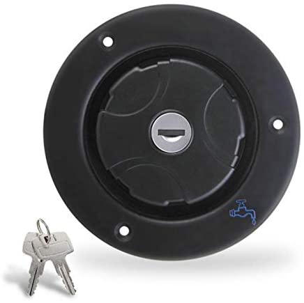 XinQuan Wang RV Parts Filler Neck for Water Tanks Caravan Plastic Gravity Fresh Water Filler Neck Plastic Trailer Tank Filter Accessories (Color : White, Size : Free)