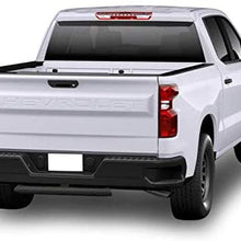 Black Horse Blade Rear Bumper Guard Step for Universal SUVs and Trucks | Textured Black | 2" Inlet - 48" Long | RAZ48T