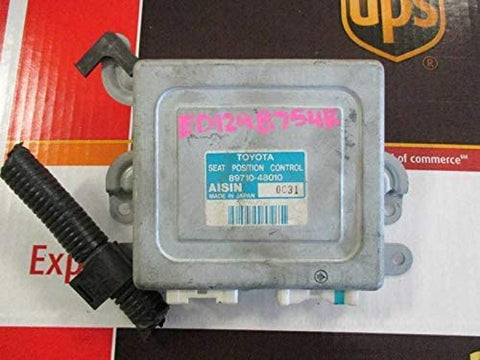 REUSED PARTS Chassis ECM Memory Seat Position Fits 99-03 Fits Lexus RX300 20838