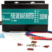 WZRELB 300W 24V 120V Pure Sine Wave Solar Power Inverter with Remote Control Switch