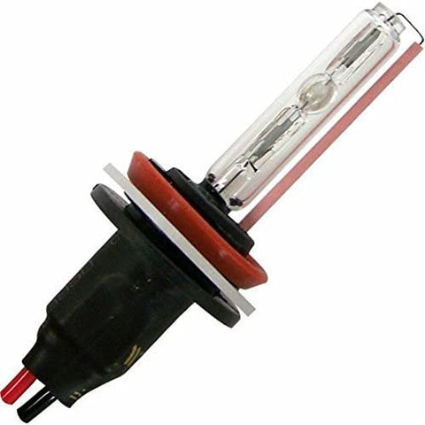 AutoLoc IONBSH812 Bulb (Two Ion HID 12,000 Color Temp H8 Single Stage Bulbs with Plug N Play Wire Harness)