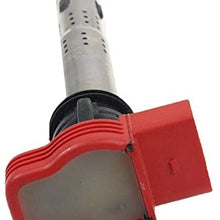 ENA Ignition Coils Compatible with 2006-2017 Audi A4 A5 A6 A7 A8 Q5 Q7 R8 S4 S5 S6 S8 - Volkswagen VW Touareg 3.0L 3.2L Compatible with UF-529 C1631 - Pack of 6