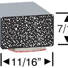 Steele Rubber Products - Marine 11/16" x 7/16" Edge Trim - Sold and Priced per Foot - 70-1105-377