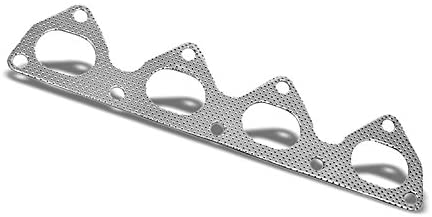 UrMarketOutlet Graphite Aluminum Manifold/Exhaust Gasket for Honda 93-01 Prelude H22A1 H22A4