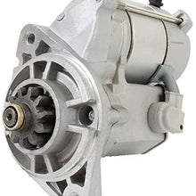 DB Electrical SND0743 Starter Compatible With/Replacement For Lister Petter Alpha Range LPA2 LPW2 LPW4 LPWS2 LPWT4 Engine LPWS3 Tractor / 757-17980, 757-21700/128000-8101