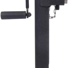 Trailer Valet Blackout Series 2K Side Wind Pipe Mount Jack 15"