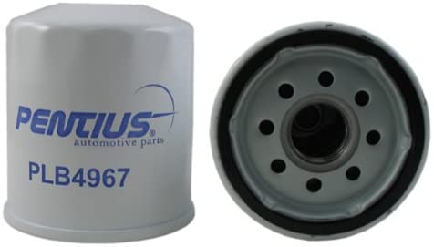 Pentius PLB4967-12PK Red Premium Line Spin-On Oil Filter, (Pack of 12) for Chevrolet,Geo,Pontiac,Scion,Toyota