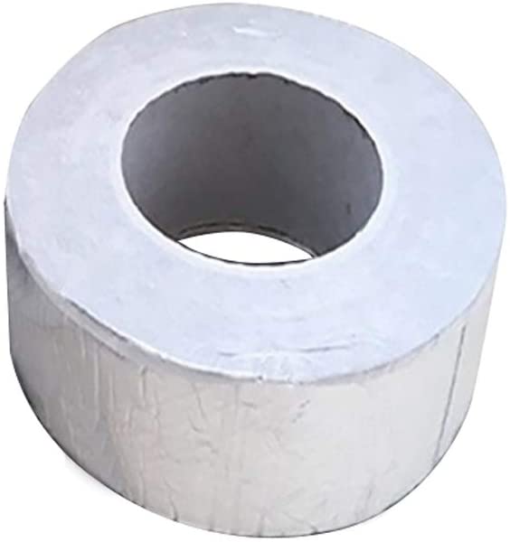 Aluminum Foil Tape,1 Roll Sealed Waterproof Tape Butyl Rubber Aluminium Foil Tape for Pipes Patch Holes Cracks Patch Shield Power Tape