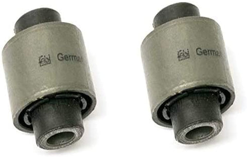 Pair Set of 2 Rear Lower Outer Control Arm Bushings Febi For Audi A3 Q3 VW Golf