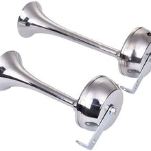 115dB New Model Colorful Rainbow Auto Electric Trumpet Car Horn (Rainbow 24V)