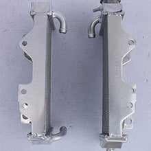 FOR 2000 2001 HONDA CR250 CR250R 00 01 Aluminum radiator & silicone hose (RED)