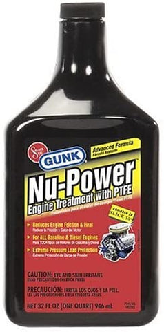 Motor Medic M6232 Nu-Power Engine Treatment with PTFE - 32 oz.