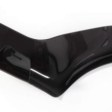 ANGLEWIDE Hood Deflector Bug Shield Stone Guard Protector fit for 2014-2019 Toyota Tundra - Dark Smoke hood shield