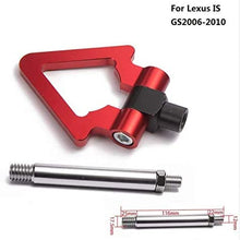 EPMAN Car Sport JDM Aluminum Forge Front Tow Hook Bar Front Rear for Lexus is GS 06-10 TK-RTHLPH019 (Sliver1)